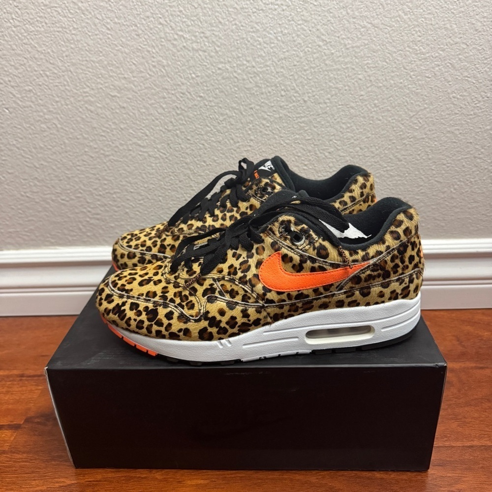 Nike Air Max 1 atmos Animal 3.0 Leopard Size 10.5 - Picture 1 of 9